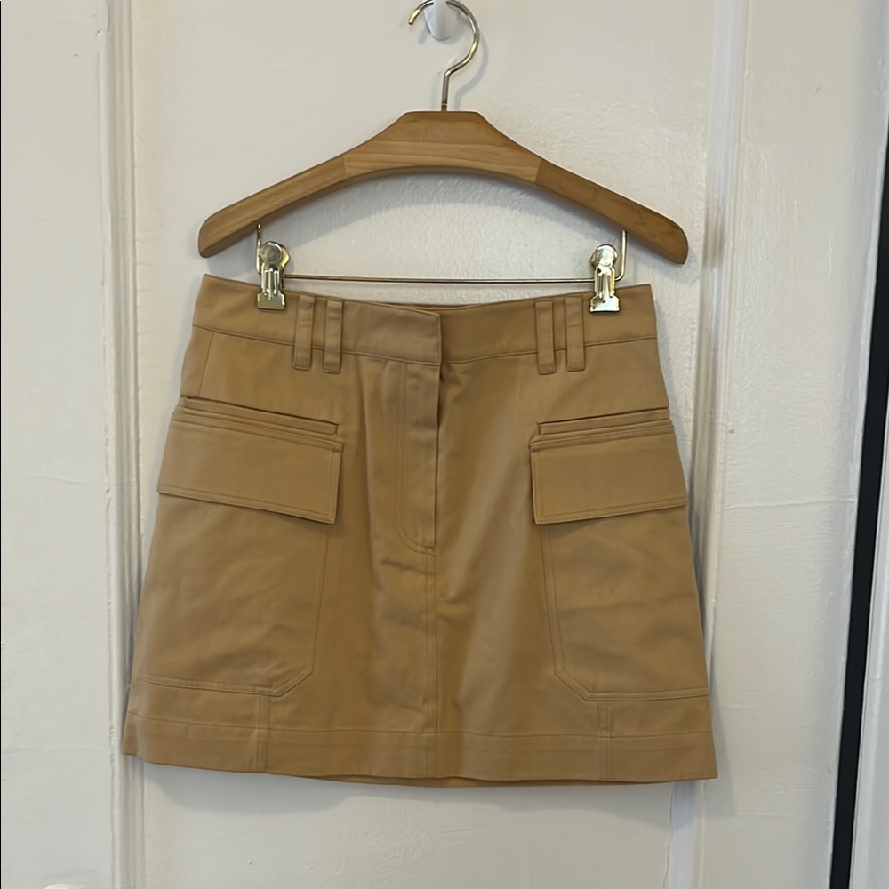 Club Monaco Tan Women's Mini Skirt